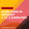 Ausbildung in Germany A to Z Guidelines Everything you need to know